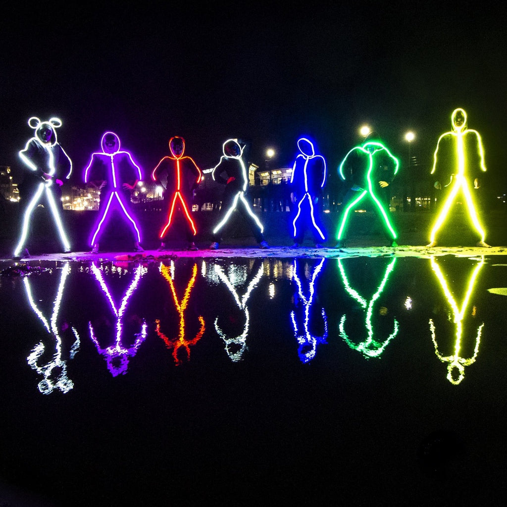 LED STICK MEN – LED STICK MEN entertainment hire, South Africa