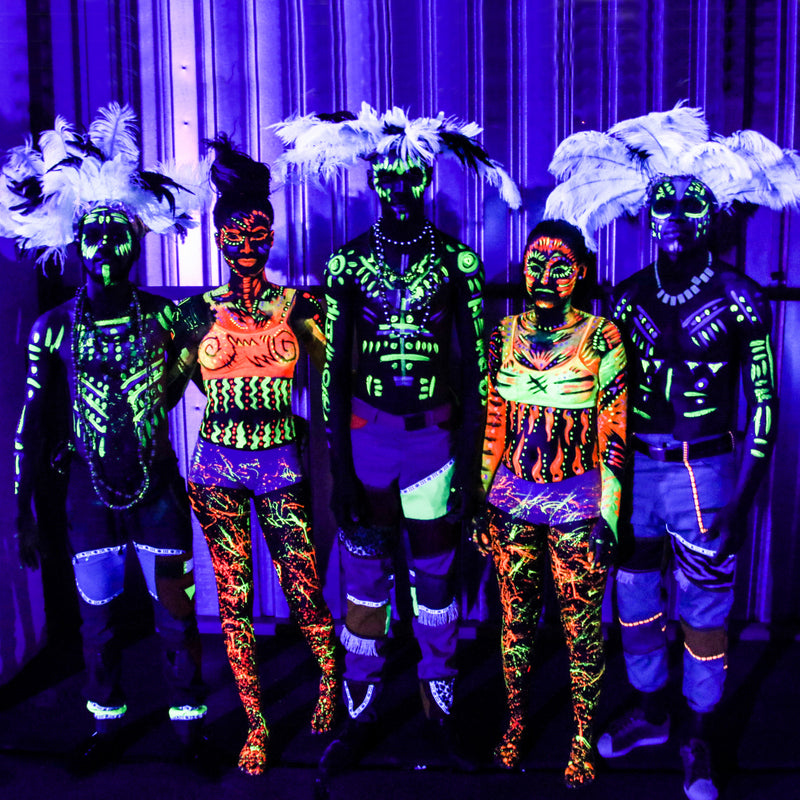 UV BODY PAINT – UV BODY PAINT entertainment hire, South Africa