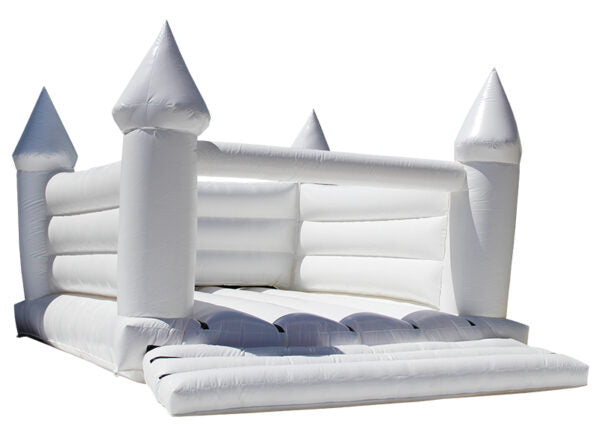 WHITE WEDDING JUMPING CASTLE