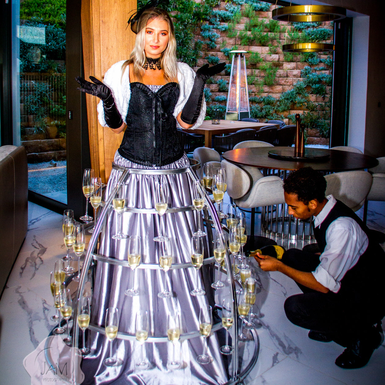 CHAMPAGNE SKIRT – CHAMPAGNE SKIRT entertainment hire, South Africa