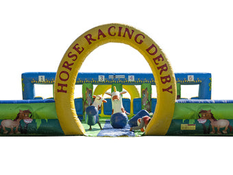BOUNCY HORSE RACING TRACK