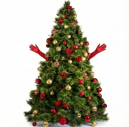 HUMAN CHRISTMAS TREES