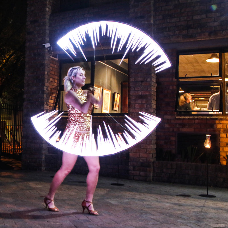 Led Poi Performance LED POI – AfrodizzyActs Entertainment
