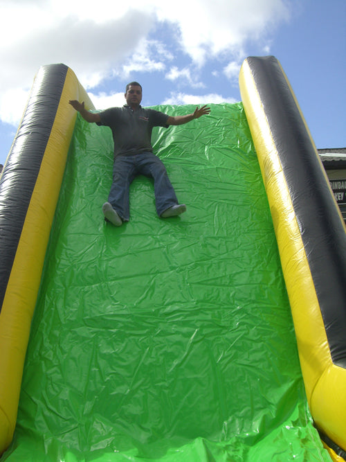 TWO SIDED CLIMBING WALL WITH SLIDE