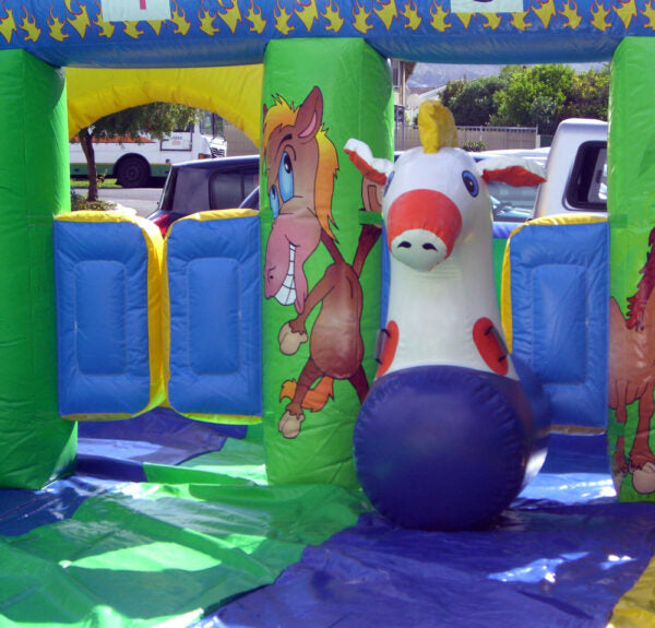 BOUNCY HORSE RACING TRACK