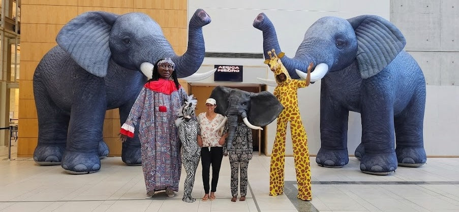 INFLATABLE ELEPHANTS